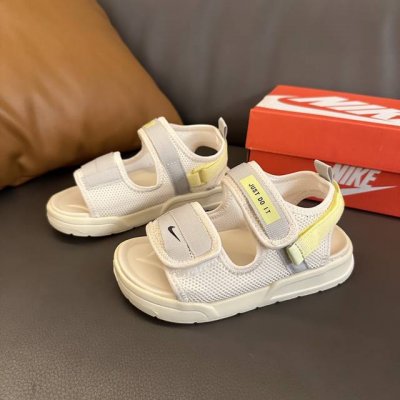 Special Price, No Returns Or Exchanges Nike Double Velcro Children's Sandals 26-