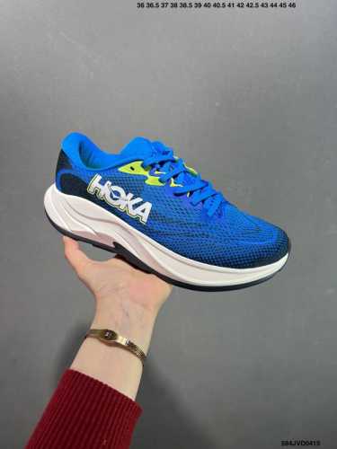 Company-Level Hoka One One Rincon 4 Blue And White Lin Kang 4Th Generation Road