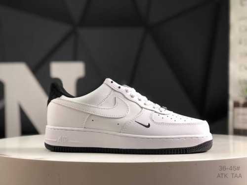 Genuine Label With Half Size Nike Air Force 1 Low 07 Valentine's Day White Powde