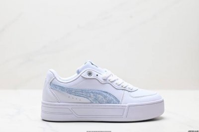 Corporate-Level Puma Skye Leather Street Style Non-Slip Puma Low-Top Campus Snea