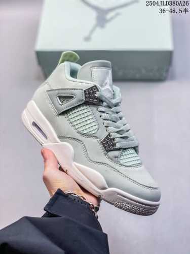 Fversion Air Jordan 4 Retro Jordan Fourth Generation "Net" Mint Green Pure Origi