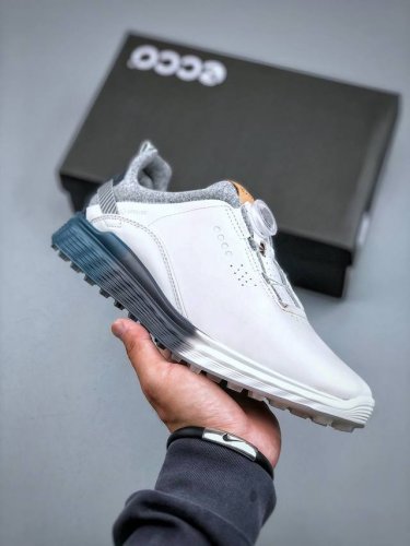 ecco Ecco Golf Shoes Men's Shoes Jianbu Leather Shoes Non-Slip Running Shoes