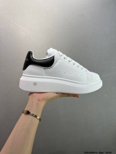 Italian Luxury Brand - Alexander Mcqueen Oversized Exaggerated-Sole Suede Leathe