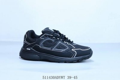 Dior B30 Mesh Fabric Thick Sole Lace-Up Casual Low-Top Sports Shoes For Men And