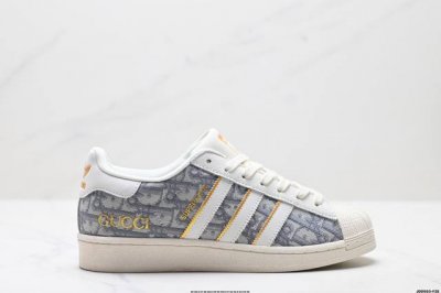 Genuine Label Adidas Originals Superstar Adidas Clover Shell Head Diy Series Low