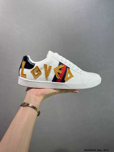Classic High-End Brand Gucci Ace Embroidered Low-Top Color Matching Embroidery S