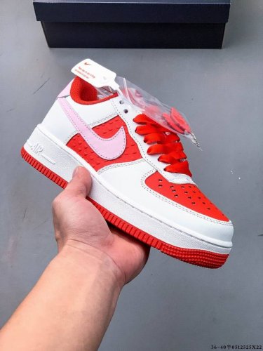 Authentic Two-Layer Label! Nike Air Force 1 Low Classic Versatile Casual Skate S
