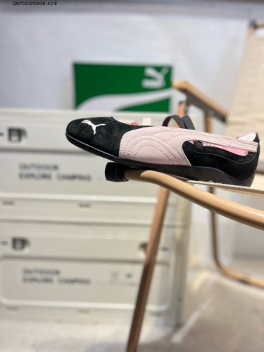 Puma Puma Speedcat Ballet Comfortable And Versatile Flat Mary Jane Shoes 401287