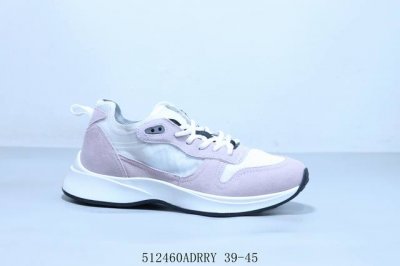 dior Dior Mesh Fabric Retro Thick-Soled Lace-Up Casual Mid-Top Sneakers For M