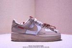 Air Force 7 Low Snake Year White Brown Original Last And Original Cardboard To C