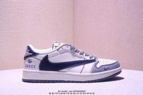 Corporate-Level Fashion Elements X Jordan Air Jordan Low Inverted Hook White And