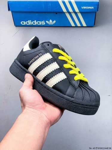 Company-Level! Adidas Superstar 92 X Pharrell Adidas Men's Low-Top Retro Casual