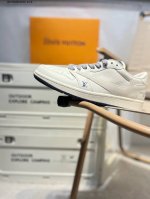Company-Grade Top-Grain Leather Lv X Jordan Air Jordan 1 Low Aj1 Low-Top Basketb