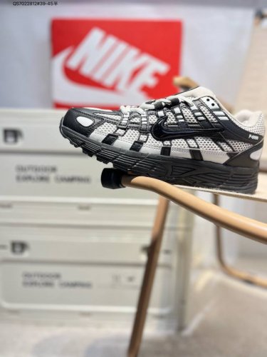 Nike P-6000 Laser Blue Retro Tech Personalized Sports Dad Shoes.