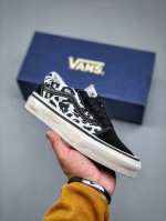 Vans Lx Old Skoolcl Sports Casual Canvas Shoes For Men And Women Vn000D56Ba2 Bla