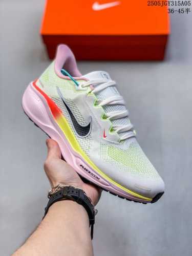 Authentic Brand With Half Size Official Egasus Men's And Women's Road Running Sh