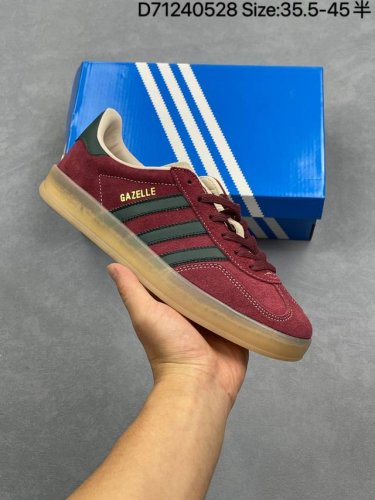 Adidas Handball Spezial Clover College Style Retro Casual Sneakers Rubber Sole S