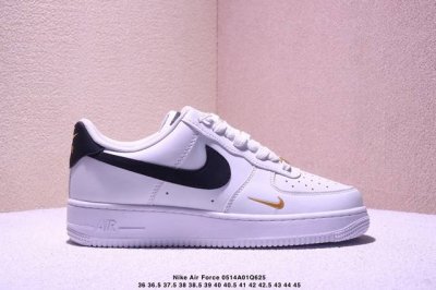 Nike Features A Hard-Grain Split Cowhide Leather Upper With Gold Accents, Nike A