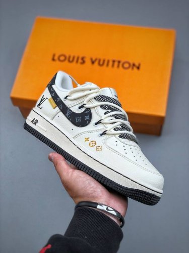 Nike Air Force 1'07 Low Lv Joint Blue Hook Drawstring Air Force One Low-Top Casu