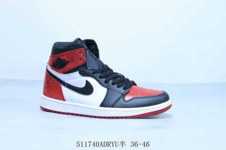 Jordan Air Jordan 1 Low Aj1 Jordan 1 High-Top Retro Cultural Casual Sports Baske - Click Image to Close