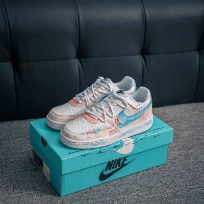 Core Private Nike Court Vision Low Campus-Style Low-Top Retro Basketball Sneaker