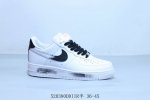 Nike Air Force 1 Af1 Nike Low-Top Air Force One Casual Skate Shoes Black And Whi