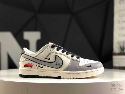 Company-Level With Half-Size Nike Dunk Low Stussy Joint Anniversary High-End Cus