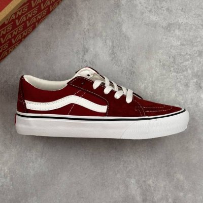 Local Core Private Vans Sk8-Low Burgundy New Generation Low-Top Vulcanized Canva