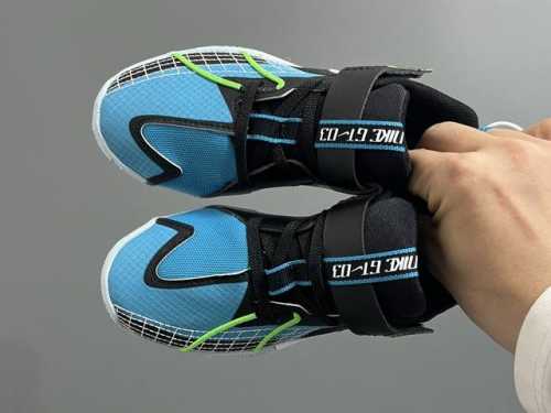 Nk New Gt-3 Velcro Children's Basketball Sneakers Size: 26-37.5 Inches High-Qual