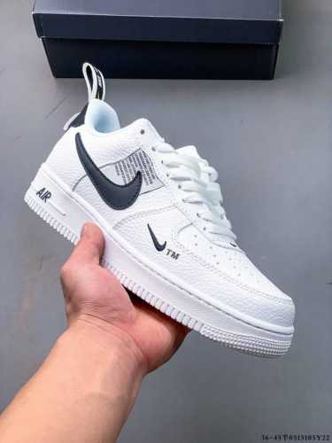 Second Layer Genuine Nike Air Force 1 Low Air Force One Low-Top Classic Versatil