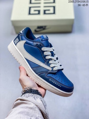 Corporate-Level Fashion Elements X Jordan Air Jordan Low Inverted Hook White Gra