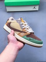 Second Layer Genuine Label! Nike Air Jordan Low 1 Jordan 1 Low-Top Classic Casua