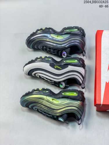 Nike Air Max 97 Nike 97 Full-Length Air Cushion Running Shoes Bullet Replica Fab