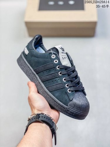 Song For The Mute X Adidas Originals Superstar 82 Comfortable Thin Sole, Slip-Re