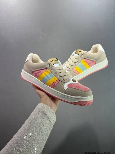 Italian Fashion Luxury Brand Gucci Screener Gg Sneaker Low Classic Prototype Ser