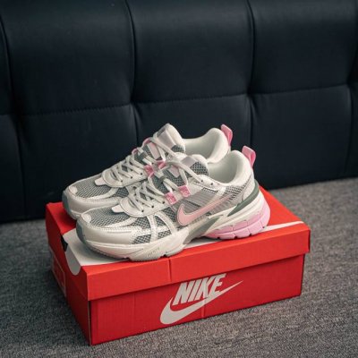 Core Private Nike V2K Run Shock-Absorbing And Non-Slip Retro Low-Top Running Sho