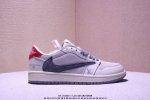 Travis Scott X Fragment Design X Air Jordan 1 Low Og Sp Aj1 Low-Top Cultural Cas