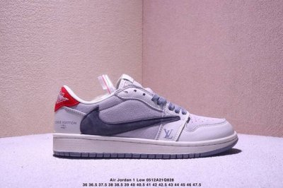 Travis Scott X Fragment Design X Air Jordan 1 Low Og Sp Aj1 Low-Top Cultural Cas