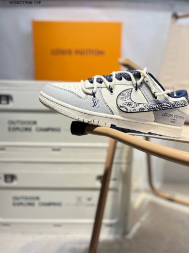 Nike Sb Dunk Low "Lv Joint" Anniversary High-End Custom Low-Top Casual Shoes Cus
