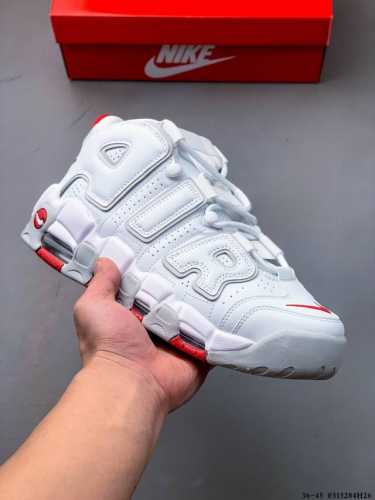 Nike Air More Uptempo Pippen Big Air Classic Retro High Street All-Match Basketb