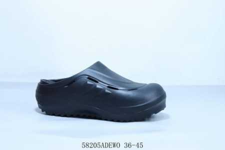 Adidas Adifom Iiinfinity Black Unisex Anti-Wear Silent Closed Toe Slippers Item - Click Image to Close