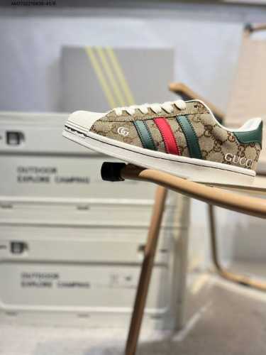 Gucci X Adidas Originals Superstar Classic Color Classic Shell Head Official Web
