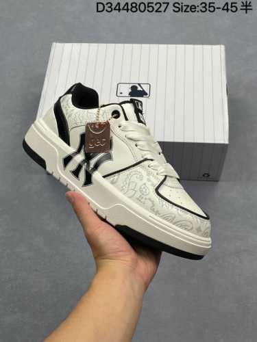 Company-Level Mlb Chunky Liner Pu Diy Customized Simple Fashion All-Match Wrappi