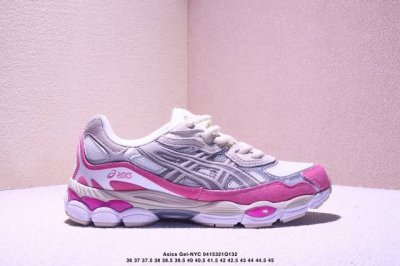 Asics Gel-Nyc Asics Retro Breathable Casual Shoes Cushioning Men's Wear-Resistan
