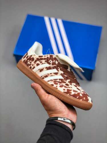 adidas Samba Og Brown And White Zebra Js3931 Adidas Clover Casual Sneakers Si