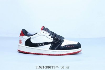 Jordan Air Jordan 1 Low Aj1 Jordan 1 Low-Top Retro Cultural Casual Sports Basket