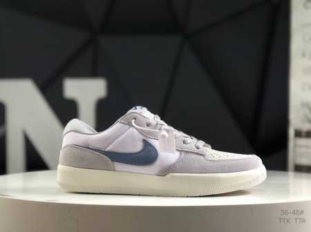 Real Label With Half Size Nike Sb Force58 Pig Leather Campus Sports Skateboard S - Click Image to Close