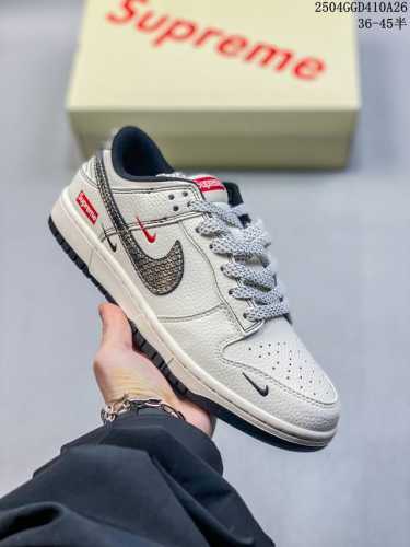 Nike Nk Sb Dunk Low Stussy Co-Branded Mr. Vera Designer High-End Custom Low-Top