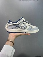 Corporate-Level Nk Dunk Low Retro "Diy High-End Customization" Deconstructed Str