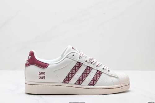 Company-Grade Adidas Originals Superstar Adidas Three-Leaf Clover Diy Series Low